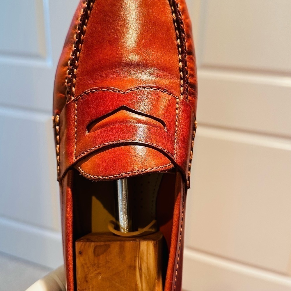 Cole Haan Leather Grand OS Pinch Penny Loafer. - Picture 7 of 14